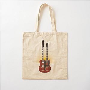 Guitar Zeppelin Cotton Tote Bag