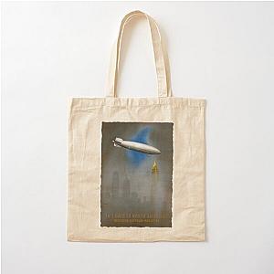 In 2 Days To North America Zeppelin Cotton Tote Bag