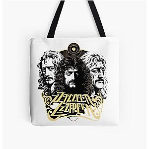 Zeppelin Legends Unite Line All Over Print Tote Bag