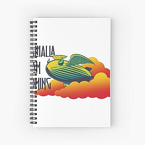 Valhalia I Am Coming Zeppelin Spiral Notebook