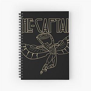 The Cap Zeppelin Spiral Notebook