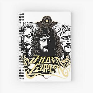 Zeppelin Legends Unite Line Spiral Notebook