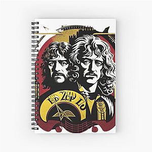 Whole Lotta Love for Zeppelin Showcase Spiral Notebook