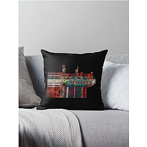 Guitar Zeppelin Throw Pillow