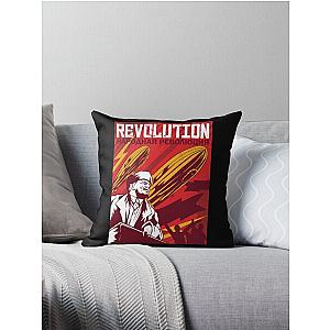 Revolution Zeppelin Throw Pillow