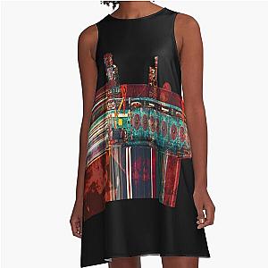 Guitar Zeppelin A-Line Dress