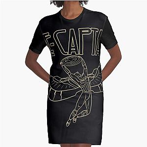 The Cap Zeppelin Graphic T-Shirt Dress