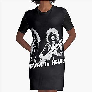 Stairway to heaven Zeppelin Graphic T-Shirt Dress