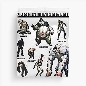 Left 4 Dead - Special Infected (black) Duvet Cover