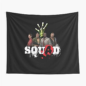 Left 4 Dead Squad (white) Tapestry