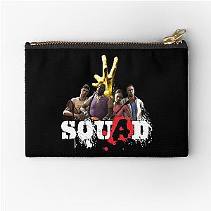 Left 4 Dead 2 Squad (white) Zipper Pouch