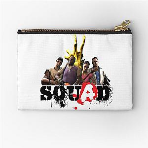 Left 4 Dead 2 Squad (black) Zipper Pouch