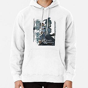 The Legend Of Korra Distressed Vintage Elemental Korra Poster  Pullover Hoodie