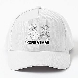 Korrasami - The Legend of Korra [BLACK OUTLINE W/ NAME] Baseball Cap