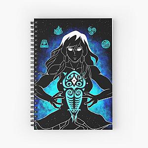 Cosmic Korra and Raava Spiral Notebook