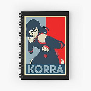 The Legend of Korra Anime Korra Art Spiral Notebook