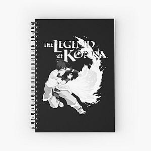 The Legend of Korra White  Spiral Notebook