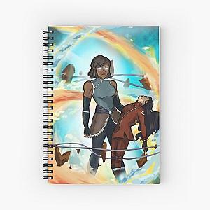 Avatar State Korra and Asami  Spiral Notebook