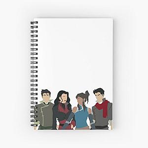 Team Avatar LOK Legend of Korra ATLA Spiral Notebook