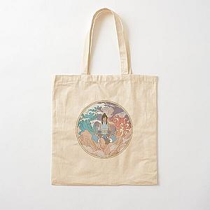 Avatar Korra and Elements Design Cotton Tote Bag