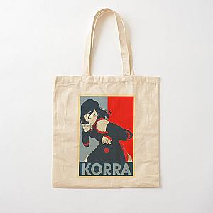 The Legend of Korra Anime Korra Art Cotton Tote Bag