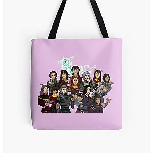 Ladies of The Legend of Korra All Over Print Tote Bag