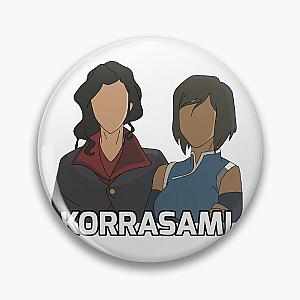 Korrasami - The Legend of Korra [SEMI-OUTLINED W/ NAME #2] Pin