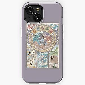 Avatar Korra and Original Benders, Art Nouveau iPhone Tough Case