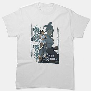 The Legend Of Korra Distressed Vintage Elemental Korra Poster  Classic T-Shirt