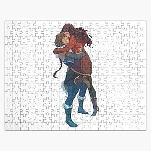 korrasami korra asami the legend of korra femslash lesbiancouple korrsami korsami asakorra Jigsaw Puzzle