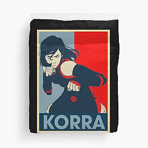 The Legend of Korra Anime Korra Art Duvet Cover