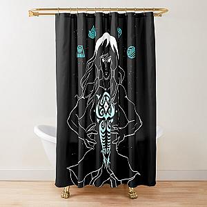 Cosmic Korra and Raava Shower Curtain