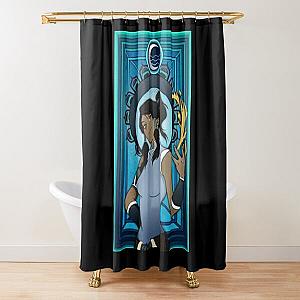 The Legend of Korra Blue Card Classic  Shower Curtain