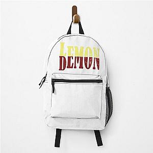 Lemon Demon Backpacks - Lemon Demon Fun Typography Design Backpack