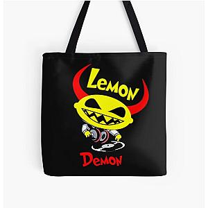 Lemon Demon Bags - Lemon Demon DJ All Over Print Tote Bag