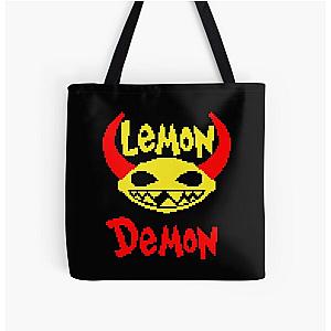 Lemon Demon Bags - Lemon Demon Pixel Art  All Over Print Tote Bag