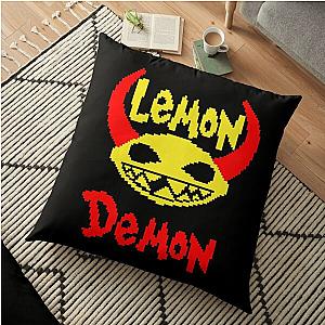 Lemon Demon Pillows - Lemon Demon Pixel Art  Floor Pillow