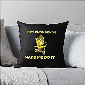 Lemon Demon Pillows - The Lemon Demon Made Me Do It Throw Pillow