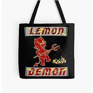 Lemon Demon Bags - Lemon Demon Steels The Lemons All Over Print Tote Bag