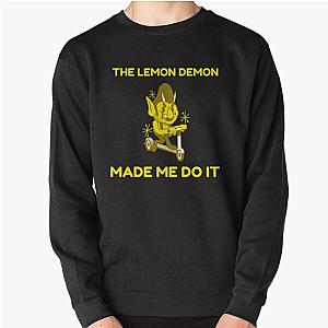 Lemon Demon Sweatshirts - The Lemon Demon Made Me Do It Pullover Sweatshirt