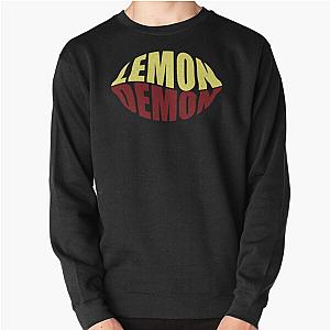 Lemon Demon Sweatshirts - Lemon Demon Fun Typography Design Pullover Sweatshirt