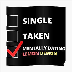 Lemon Demon Posters - Lemon Demon Relationship Poster