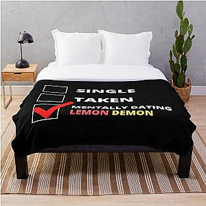 Lemon Demon Blanket - Lemon Demon Relationship Throw Blanket