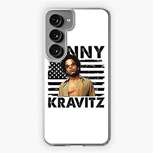 Retro American Flag Lenny Kravitz Music Gift Samsung Galaxy Soft Case