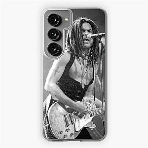 Lenny Kravitz - BW Photograph Samsung Galaxy Soft Case