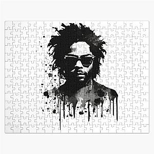Lenny Kravitz Ink Jigsaw Puzzle