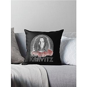 Lenny Kravitz – Retro Lines Logo Throw Pillow