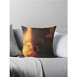 Lenny Kravitz let love rule Throw Pillow