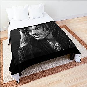 lenny kravitz art Comforter