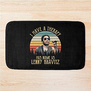 I Have A Therapy His Lenny Kravitz Legend Bath Mat